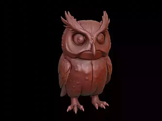 Owl Animal Sculpture