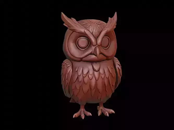 Owl Animal Sculpture