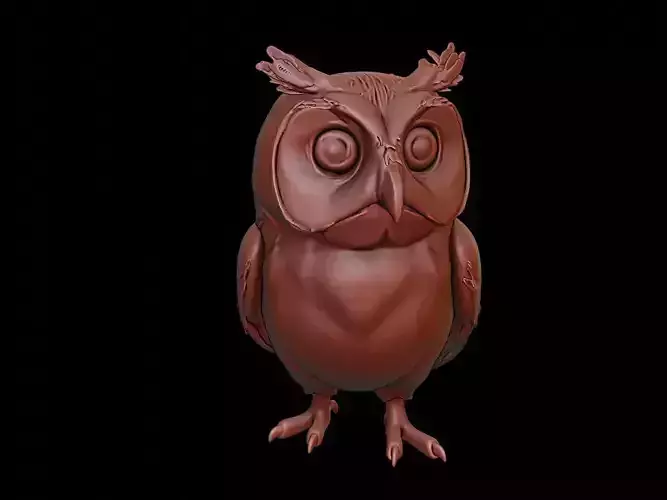 Owl Animal Sculpture