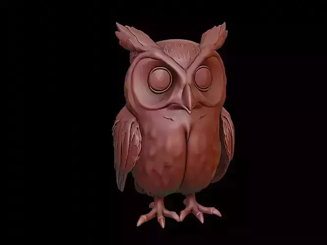 Owl Animal Sculpture