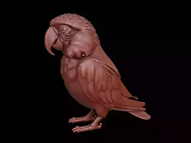 Parrot Animal Sculpture