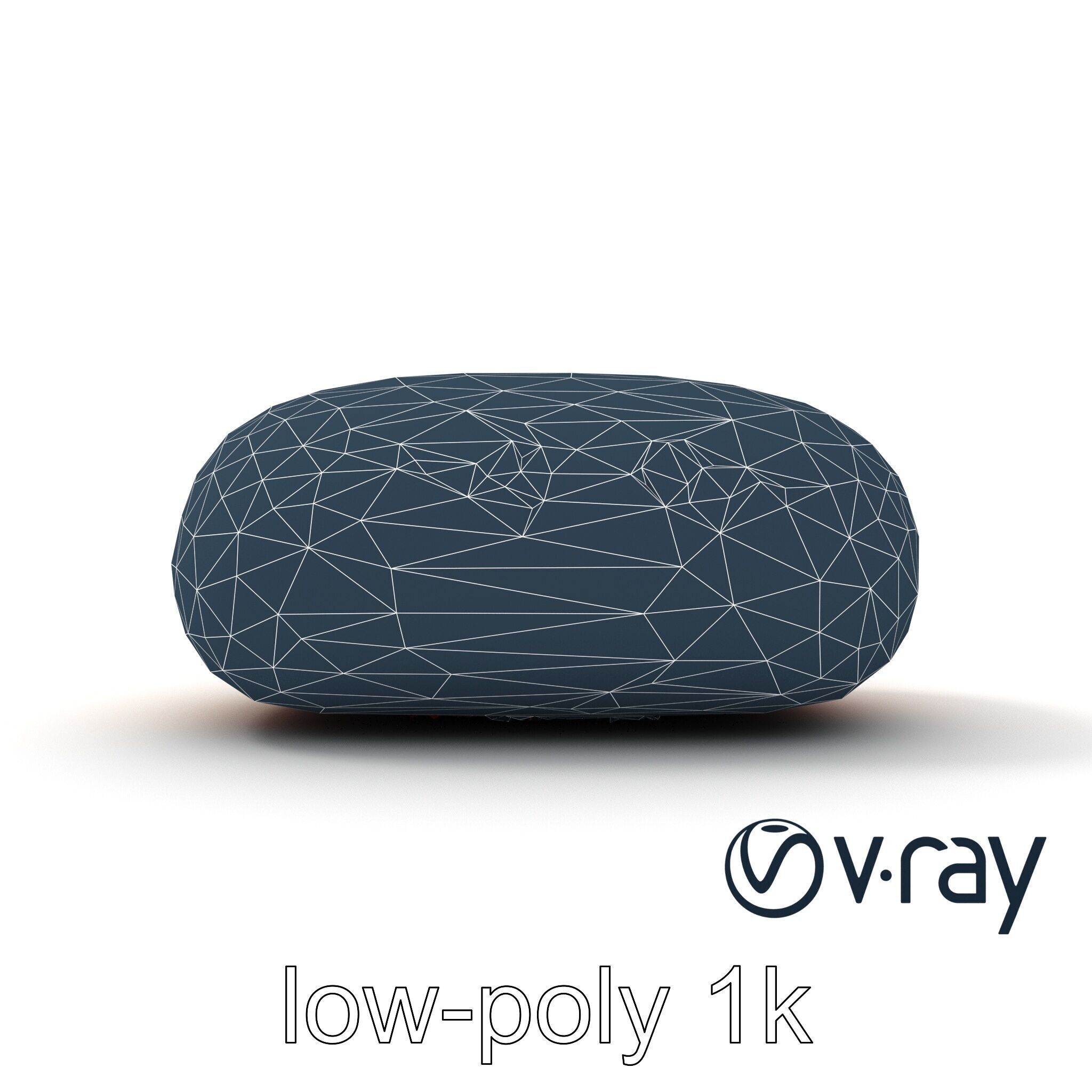 Egyptian Basbousa Dessert 3D Model Pack Low-poly 3D model_22