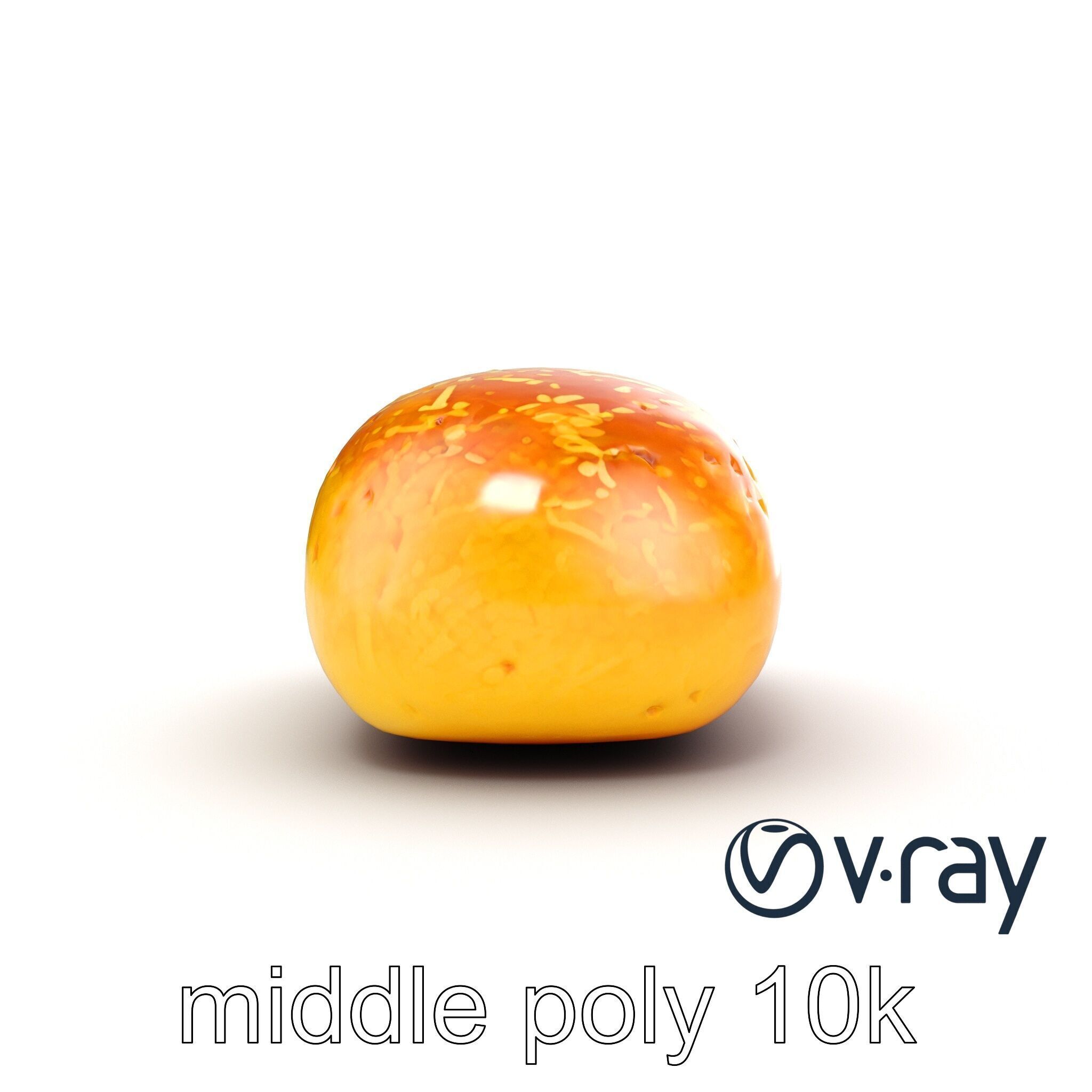 Egyptian Basbousa Dessert 3D Model Pack Low-poly 3D model_33