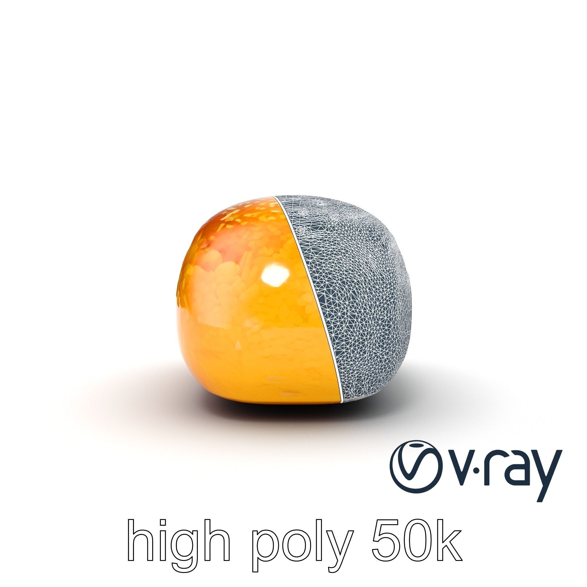 Egyptian Basbousa Dessert 3D Model Pack Low-poly 3D model_21