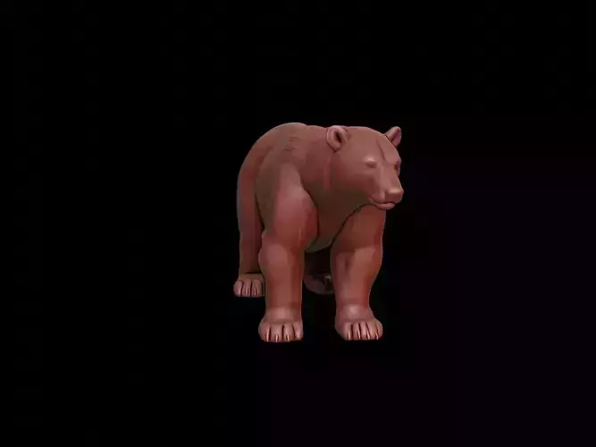 Polar Bear Animal Sculpture