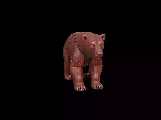 Polar Bear Animal Sculpture