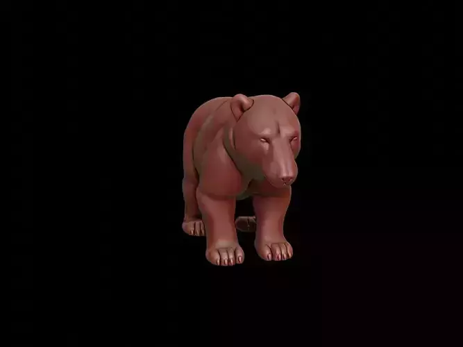 Polar Bear Animal Sculpture