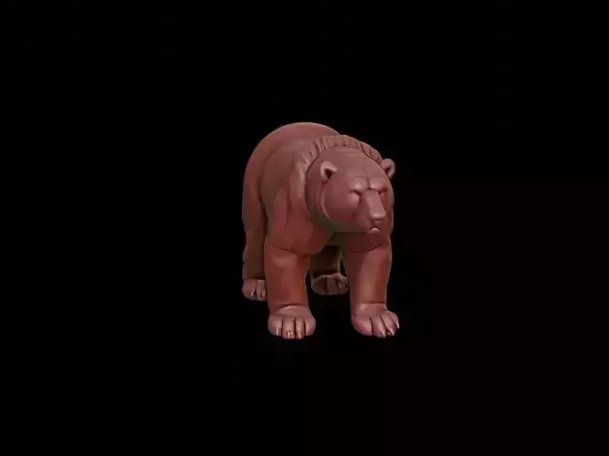 Polar Bear Animal Sculpture