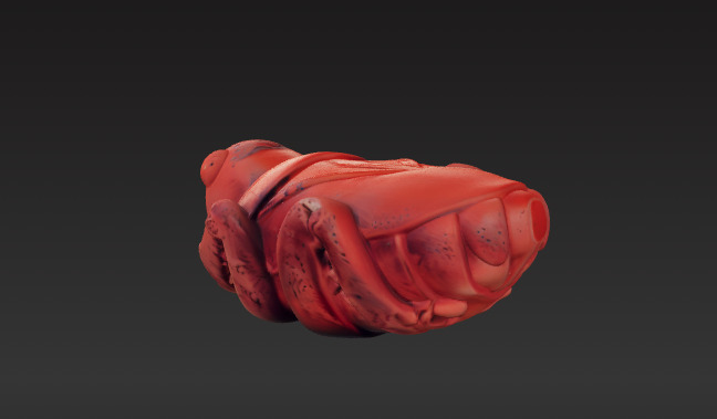 INDIANA JONES  ARTEFACT RAIDERS  aztec grasshopper  3D model_1