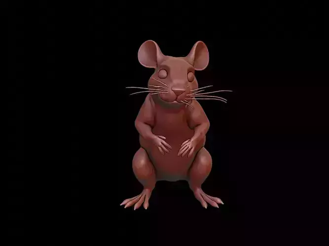 Rat Animal Sculpture