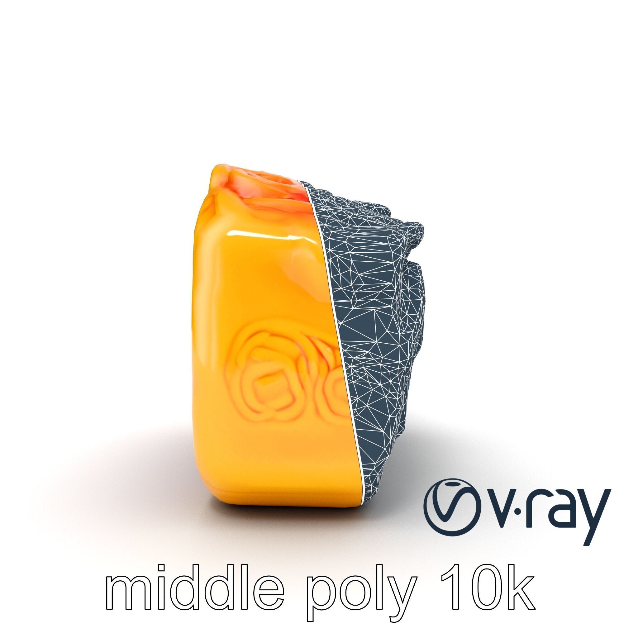 Chinese Mooncake Intricate Design model pack Low-poly 3D model_17