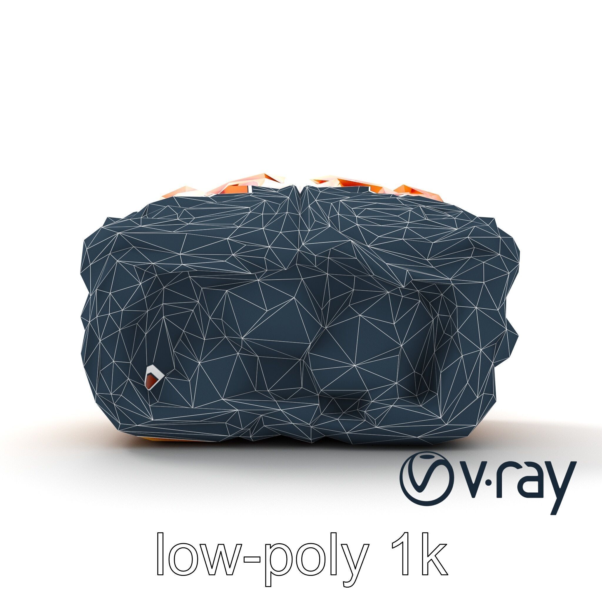 Chinese Mooncake Intricate Design model pack Low-poly 3D model_33