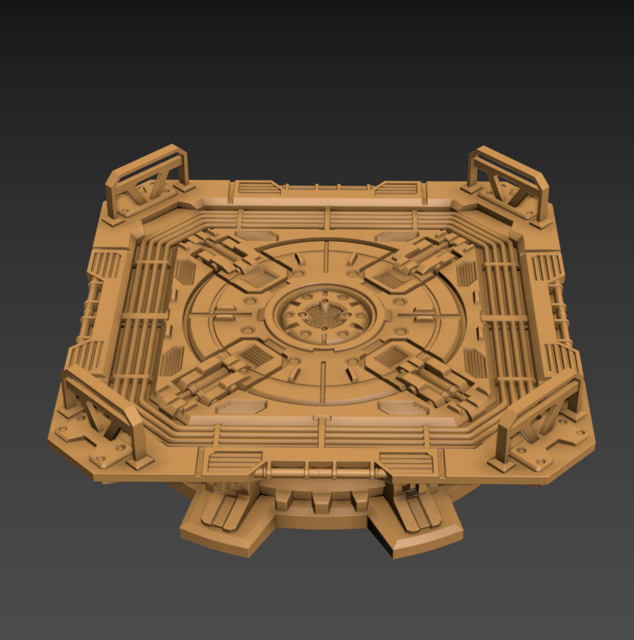 Titan Walker Poseable 100mm 3D print model_9