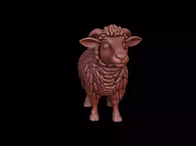 Sheep Animal Sculpture