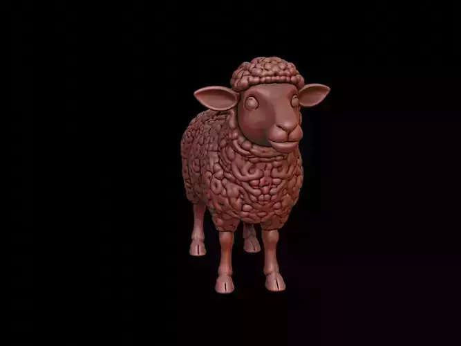 Sheep Animal Sculpture