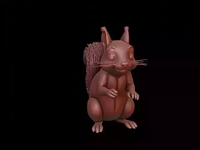 Squirrel Animal Sculpture