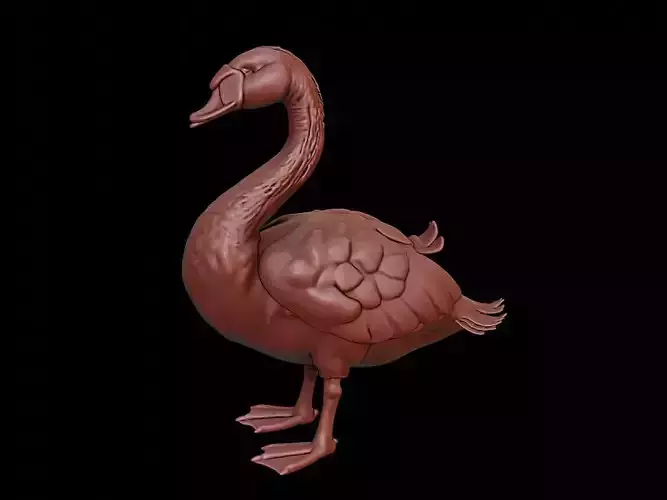 Swan Animal Sculpture