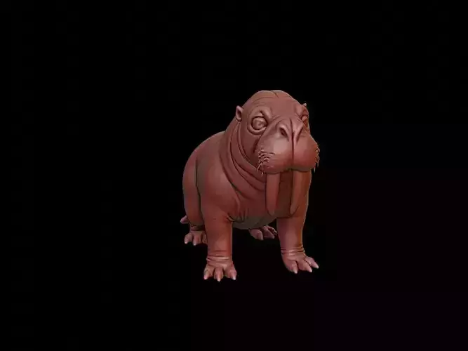 Walrus Animal Sculpture
