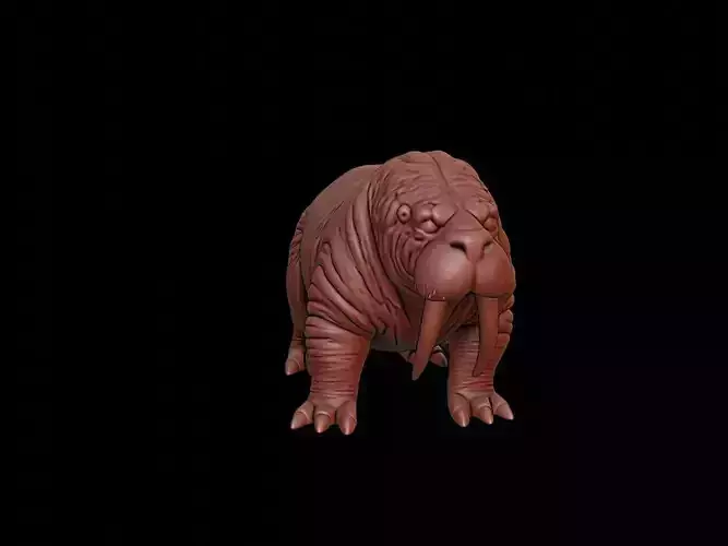 Walrus Animal Sculpture