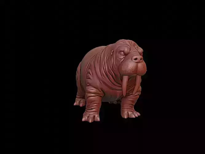 Walrus Animal Sculpture