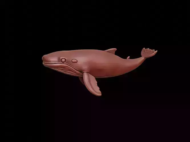 Whale Animal Sculpture