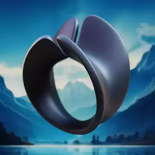 Split Shell Ring - Minimal Futuristic 3D Print Jewelry 30