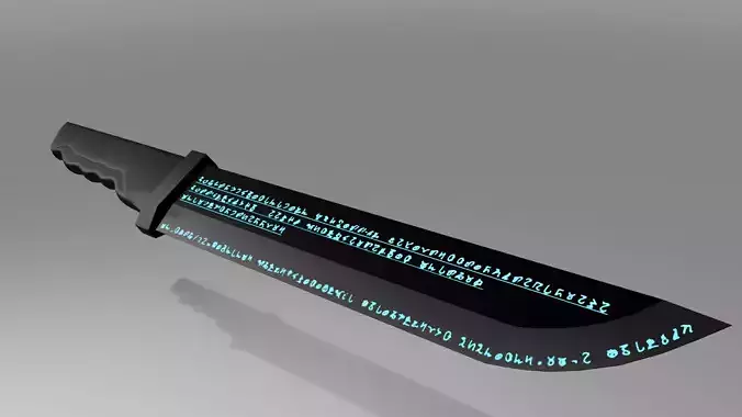 Hestia Knife Free low-poly 3D model