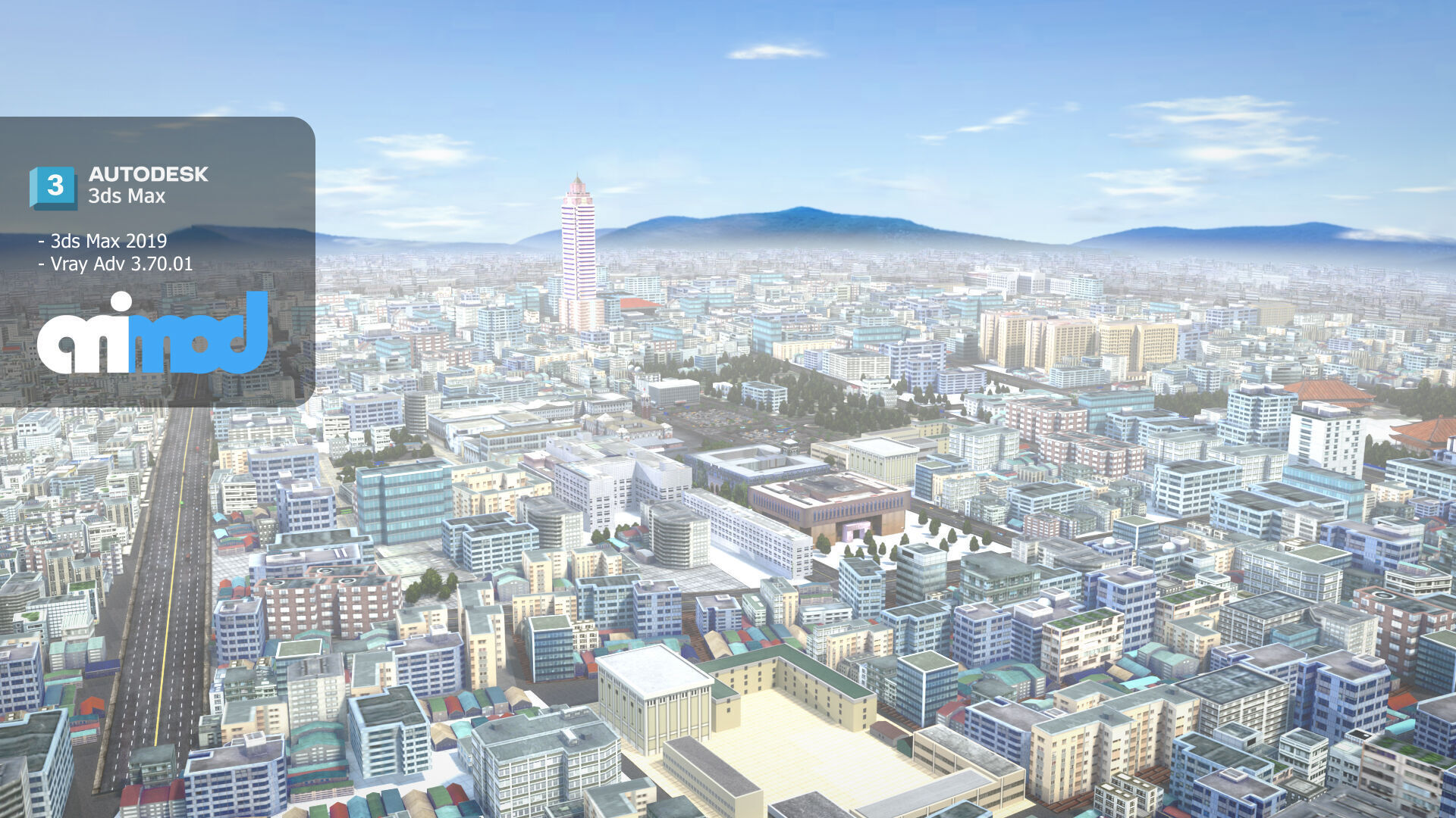 Tw Presidential Palace Extent 3D model_1