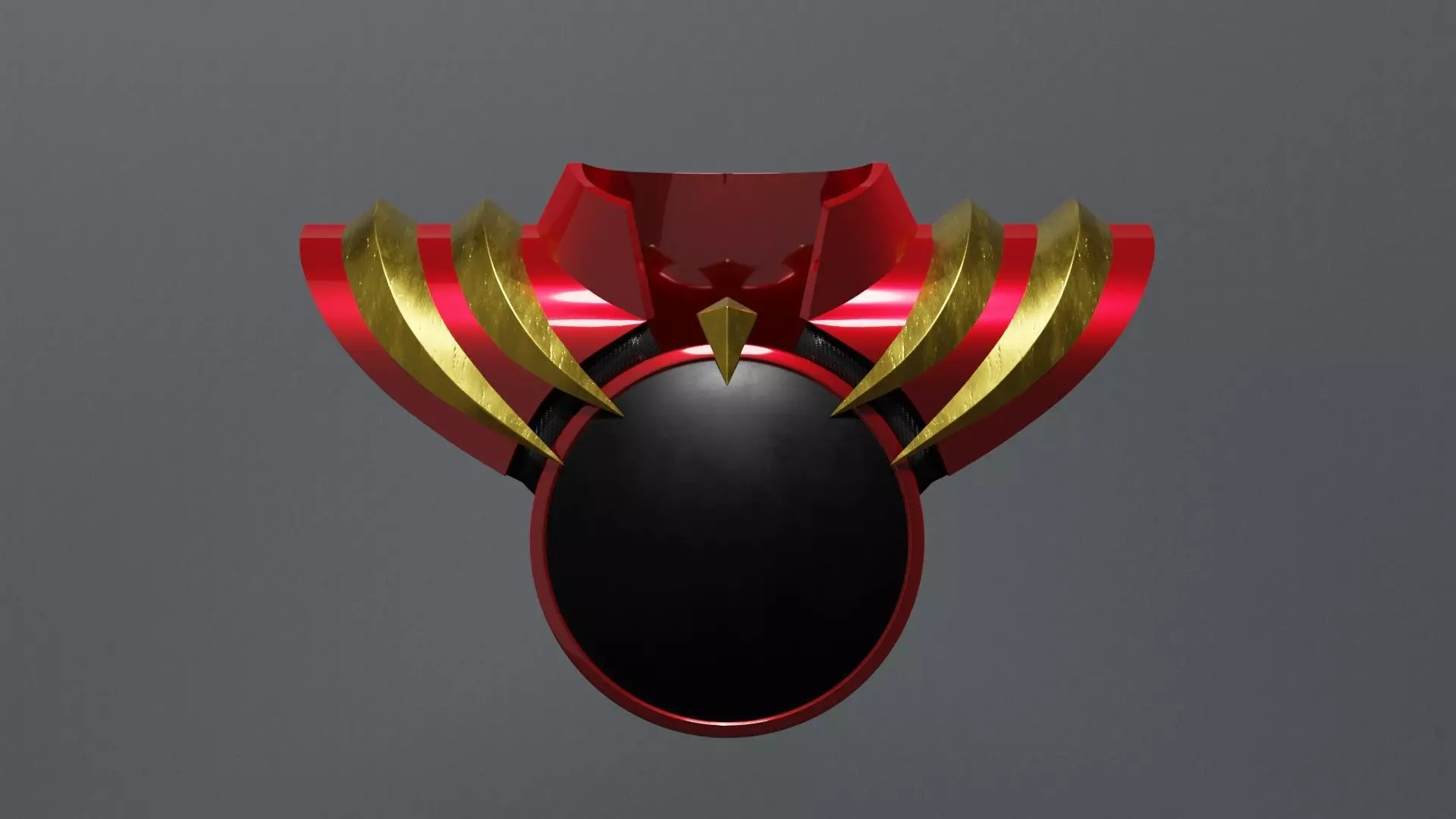 Number 1 Sentai Gozyuger Body Armor 3D model_0