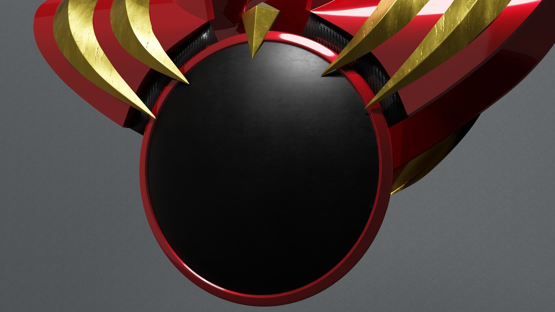 Number 1 Sentai Gozyuger Body Armor 3D model_3