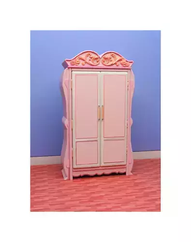 Luxury Beauty Room with Sleek Closet Design