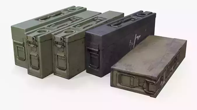 German WW2 ammo box