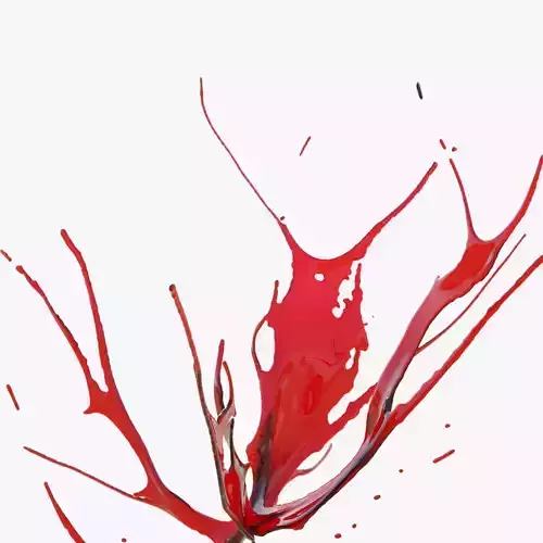 Animated Swirly Blood Splash 9