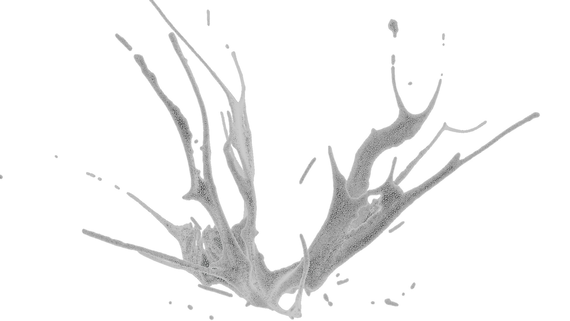 Animated Swirly Blood Splash 9 3D model_7