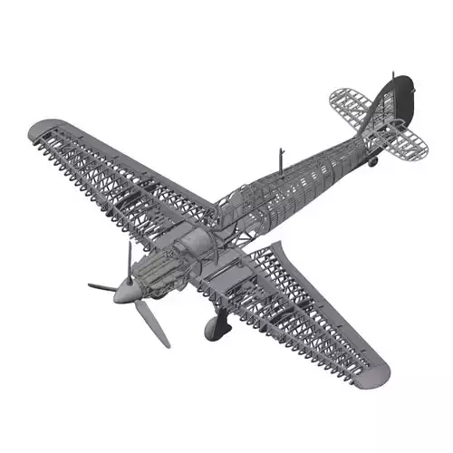 Full-interior Hawker Hurricane Mk1