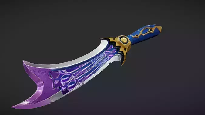 futuristic fantasy sword