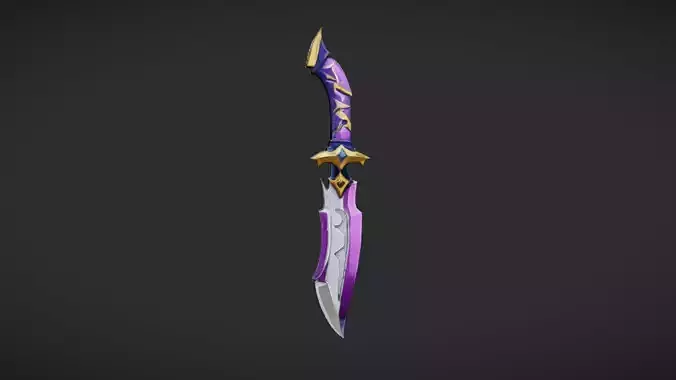Fantasy-themed decorative sword