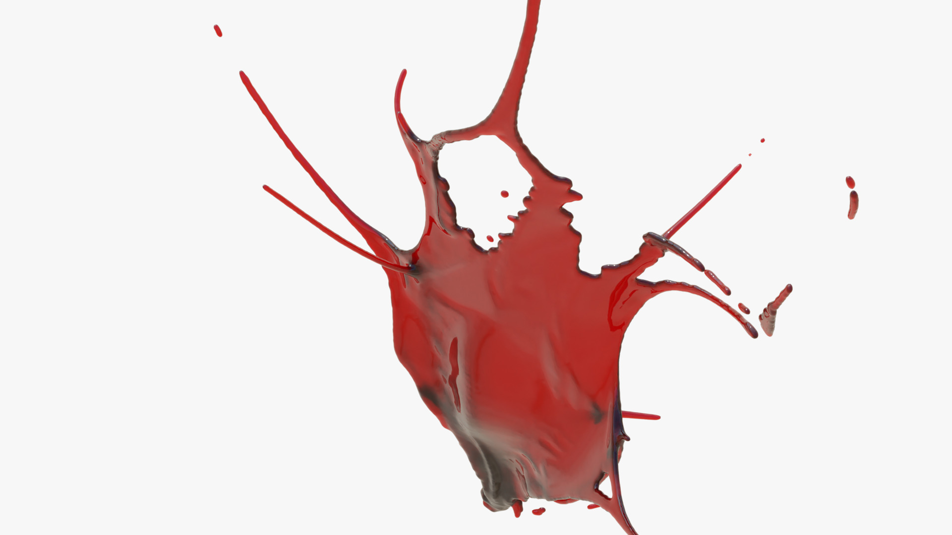 Animated Swirly Blood Splash 1 3D model_3