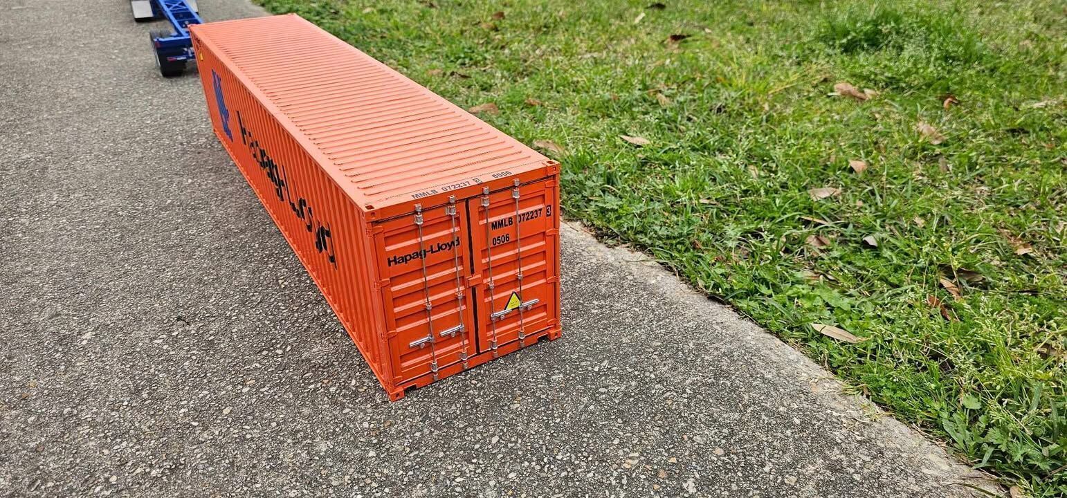 1 14 Scale RC Truck Trailer and Container Box 3d print 3D print model_8