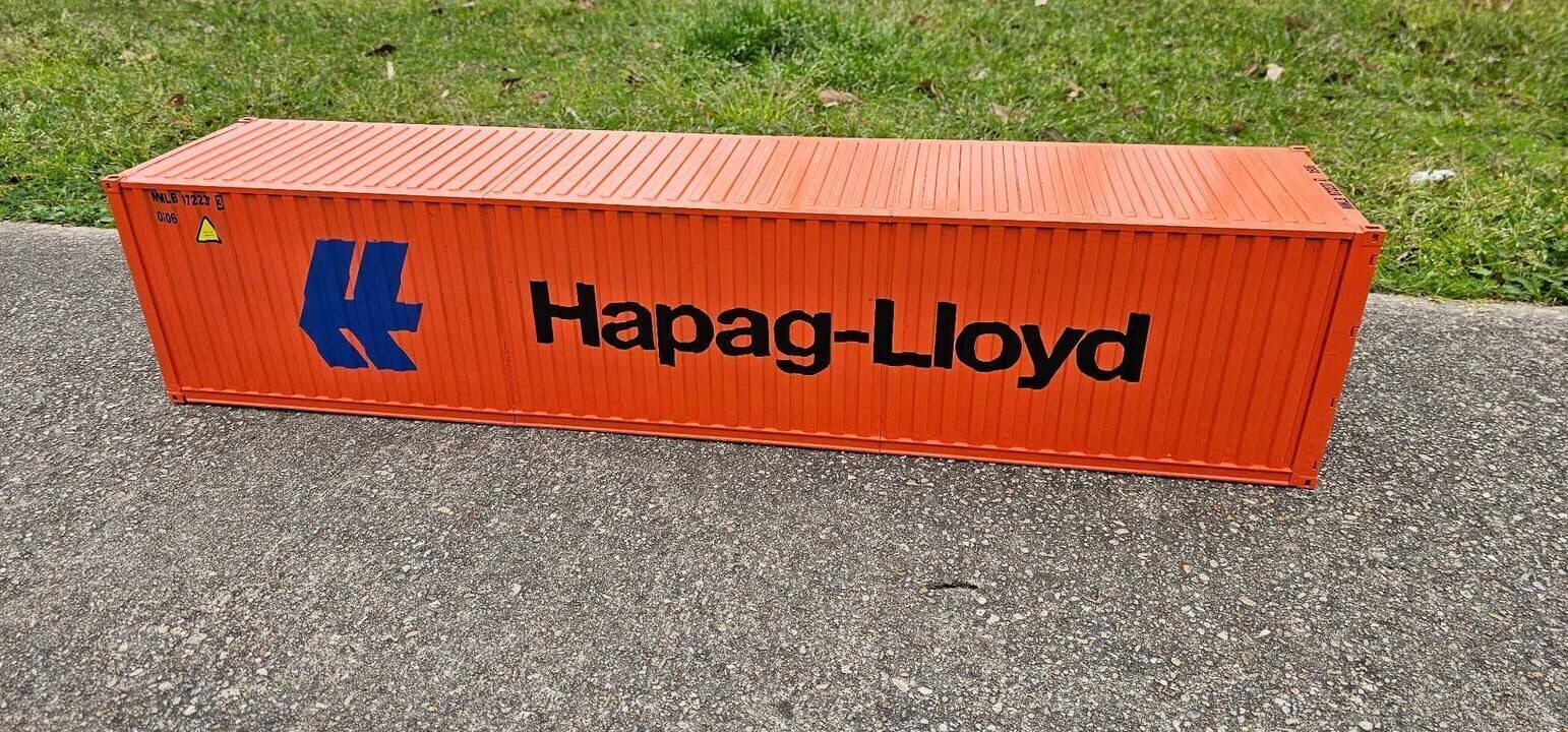 1 14 Scale RC Truck Trailer and Container Box 3d print 3D print model_9