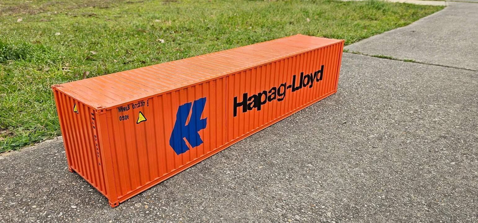 1 14 Scale RC Truck Trailer and Container Box 3d print 3D print model_6