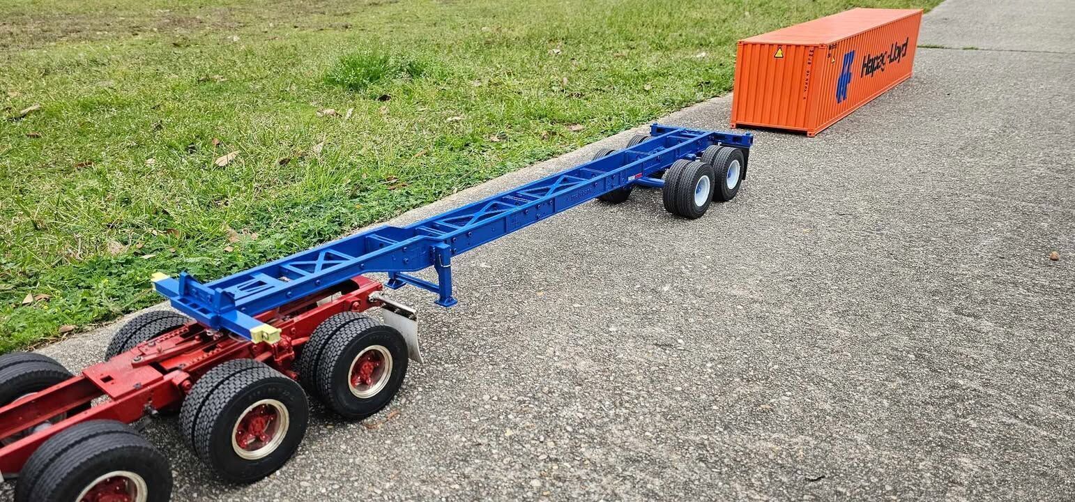 1 14 Scale RC Truck Trailer and Container Box 3d print 3D print model_4