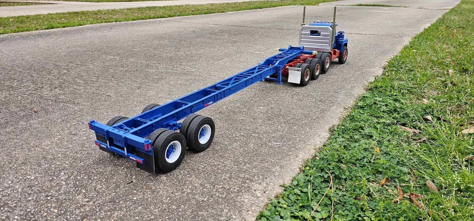 1 14 Scale RC Truck Trailer and Container Box 3d print 3D print model_2