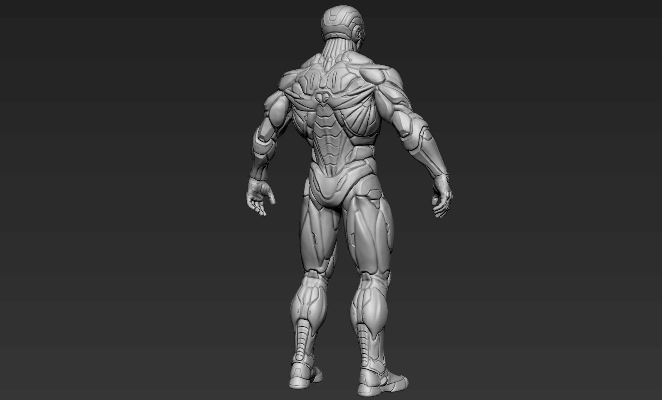 Sci-Fi Character Omega 3D model_9