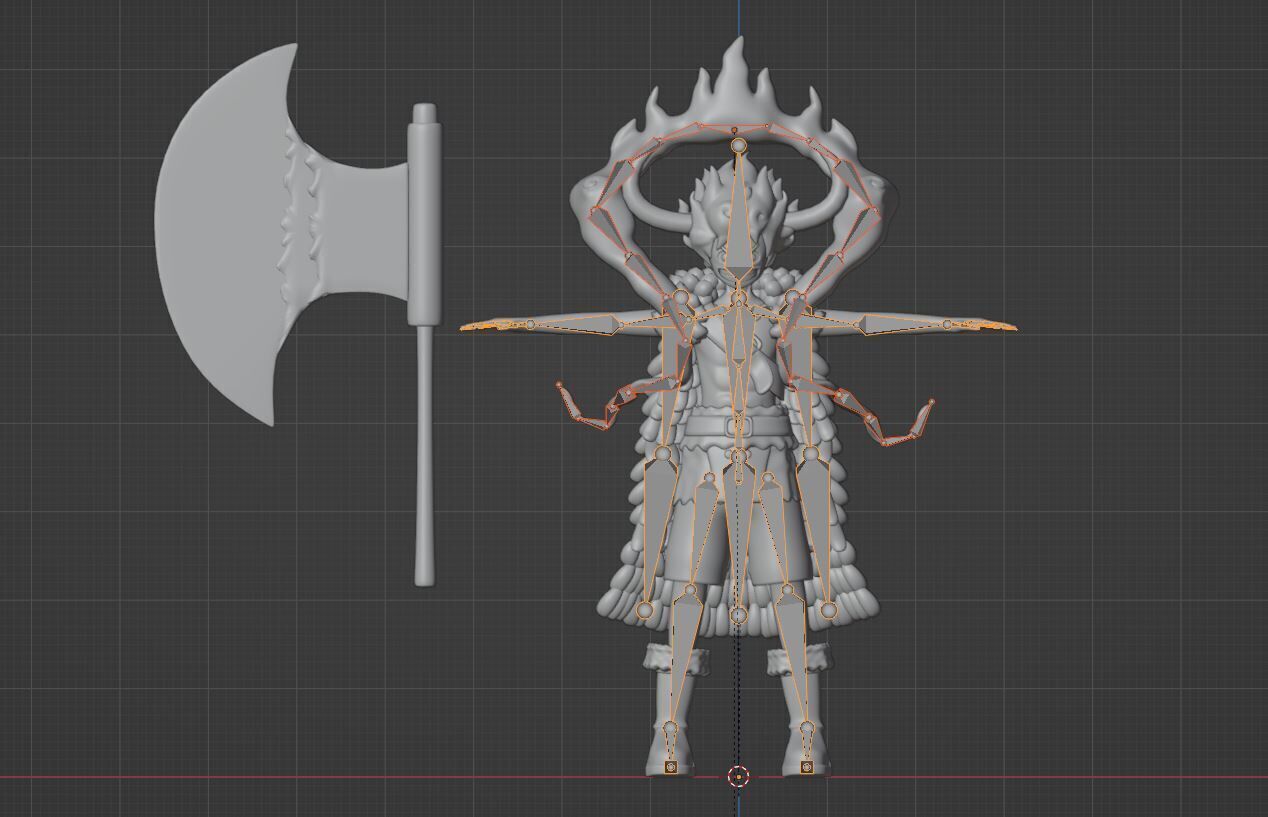 Luffy Gear 5 Elbaph - One Piece 3D model_14