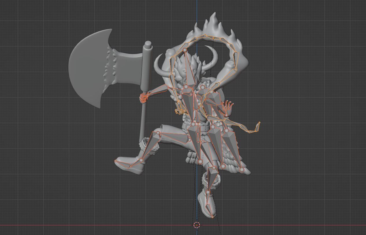 Luffy Gear 5 Elbaph - One Piece 3D model_13