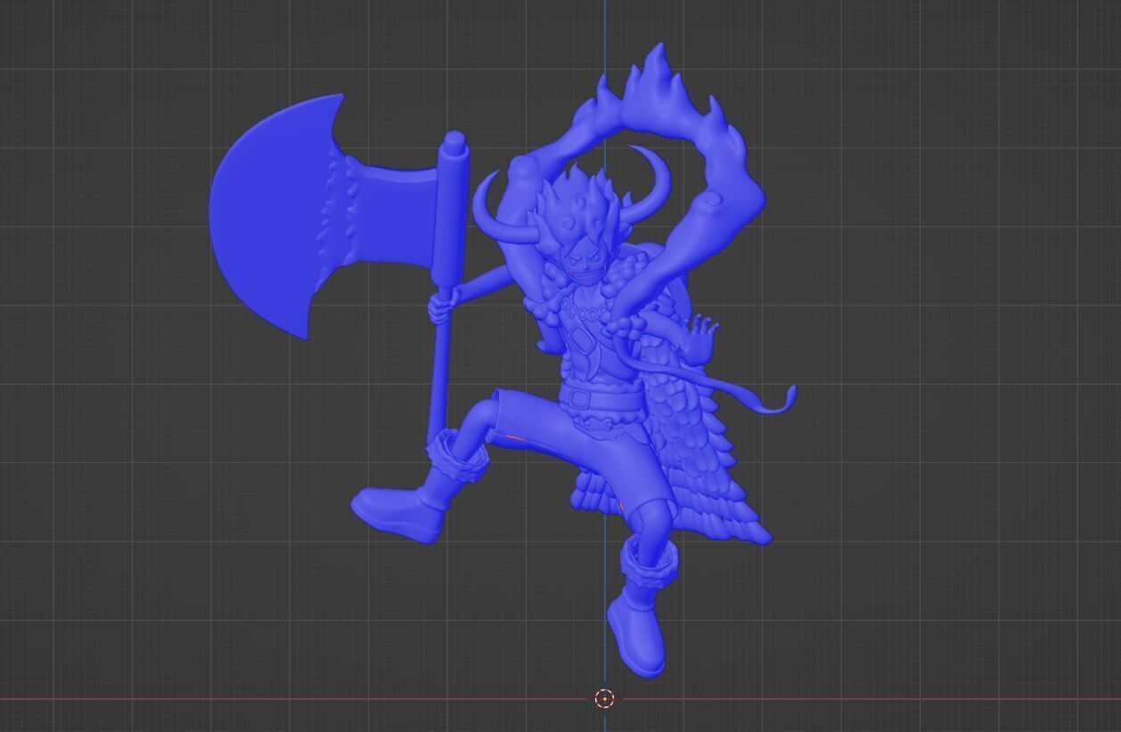 Luffy Gear 5 Elbaph - One Piece 3D model_15