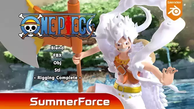 Luffy Gear 5 Elbaph - One Piece