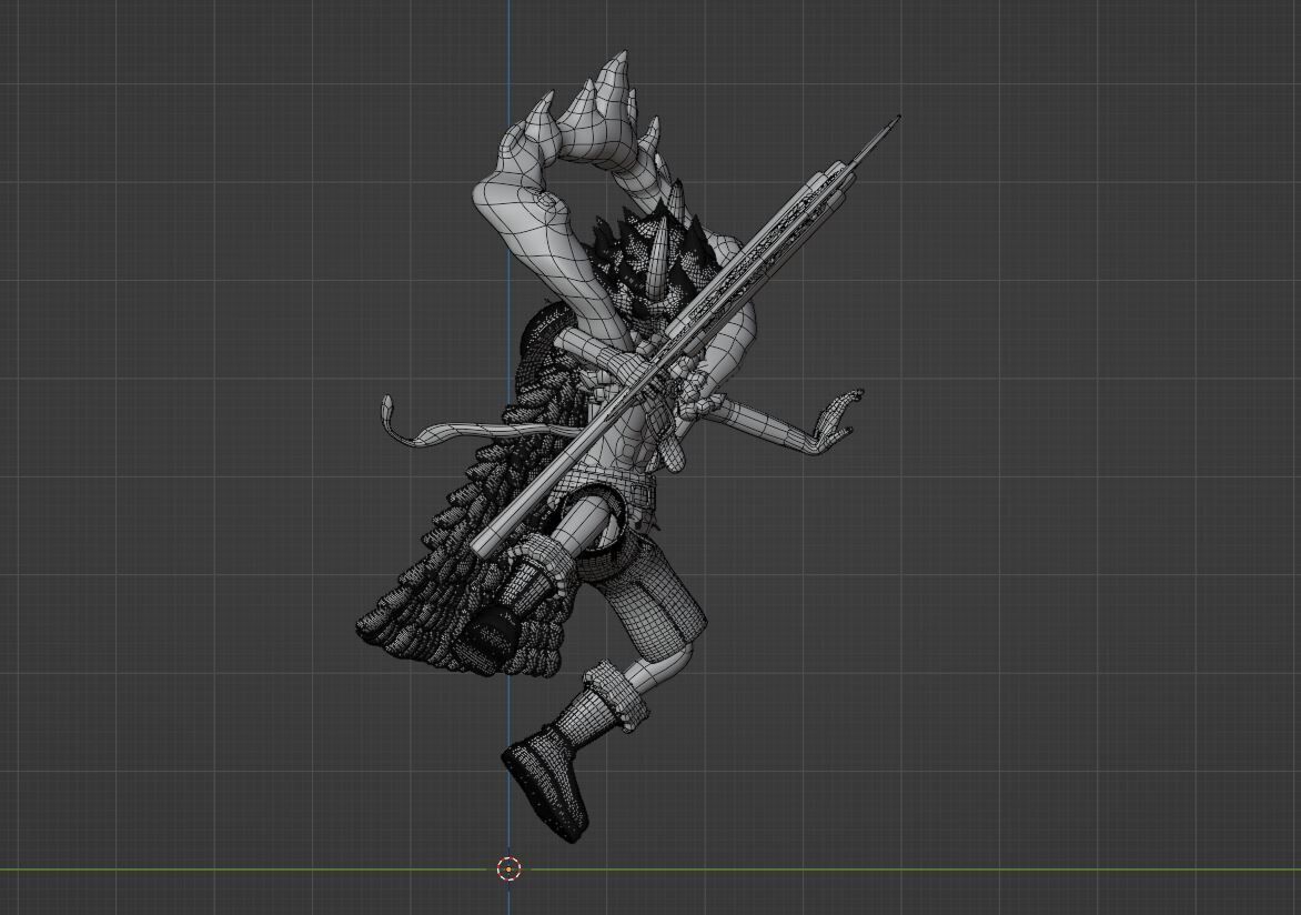 Luffy Gear 5 Elbaph - One Piece 3D model_12