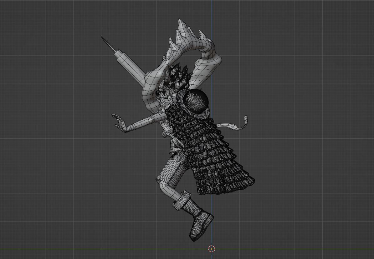 Luffy Gear 5 Elbaph - One Piece 3D model_10